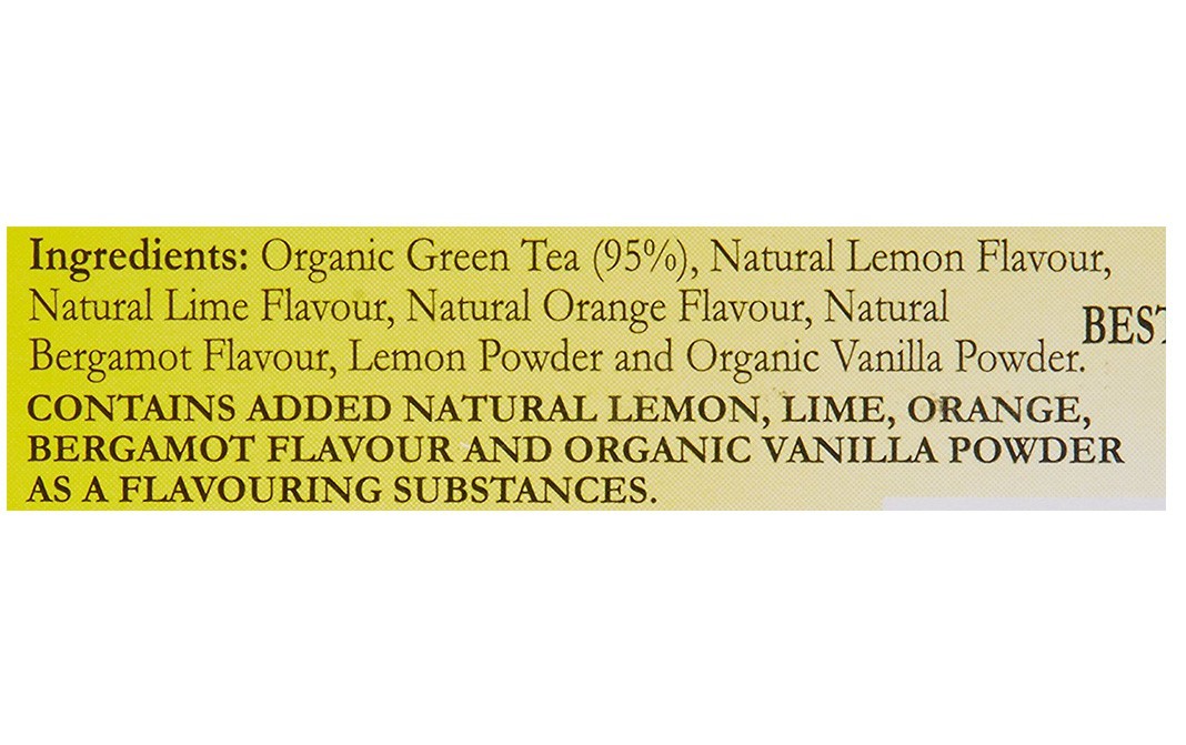 Eco Valley Organic Green Sunny Lemony   Box  25 pcs
